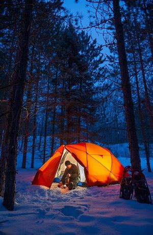 winter camping