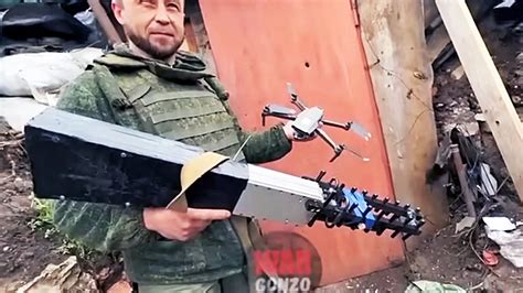 russian backed separatist shows  questionable homemade counter drone