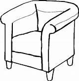 Armchairs Armchair sketch template