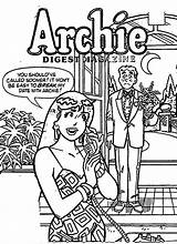 Coloring Magazine Archie Digest Wecoloringpage Pages sketch template