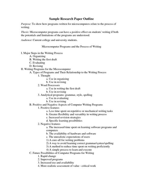 concept paper outline   write research paper