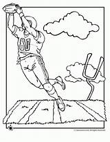 Coloring Football Pages College Printable Cool sketch template