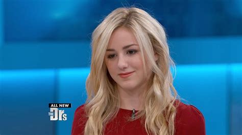 dancer chloe lukasiak talks about silent sinus syndrome and the results