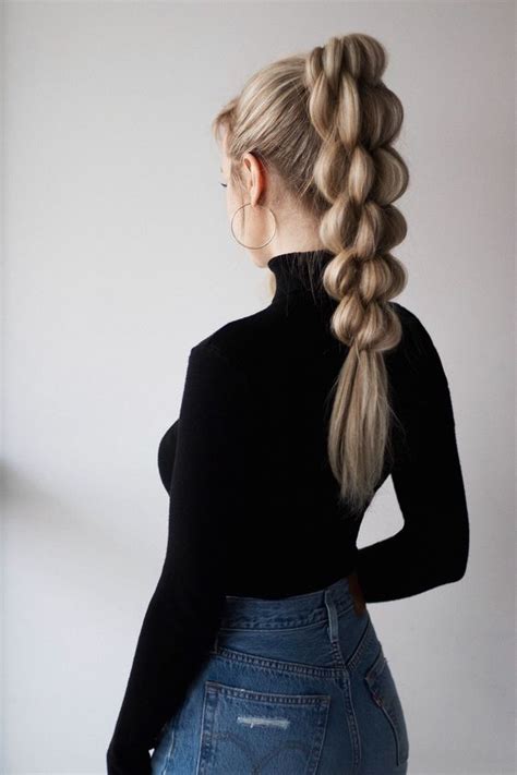 braided ponytail hair styles  long hair ponytail hairstyles