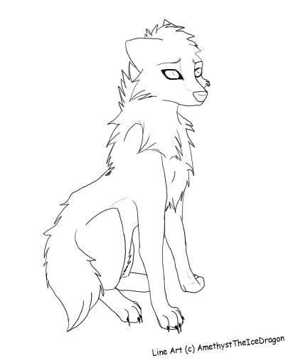 anthro male wolf furry coloring pages
