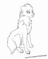 Wolf Line Furry Male Coloring Pages Template Anthro Deviantart sketch template