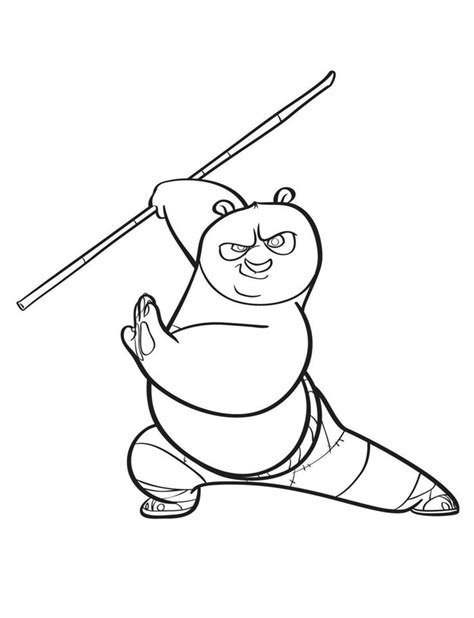 kung fu panda coloring pages printable kids coloring pages