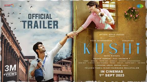 Kushi Official Trailer Vijay Deverakonda Samantha Hesham Abdul