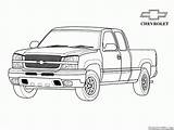 Coloring Pages 4x4 Truck Jeep Chevy Trucks Mud Chevrolet Cars Road Off Big Colorkid Kids Template sketch template