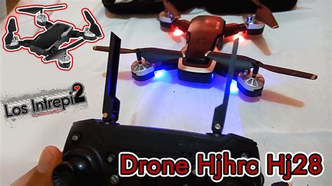 drone hjhrc hj rc unboxing test  resena   dolares drone dji mavic clone youtube