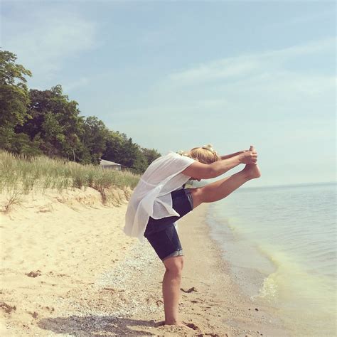 yoga pose weekly upload  winlifes  beach yoga pose weekly