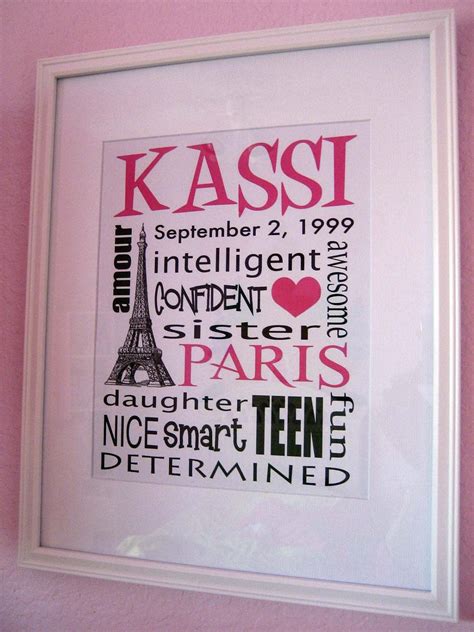 Paris Girls Room Subway Sign Name By Kreationsbymarilyn On