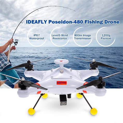 idposeidon  brushless  fpv tvl camera professional fishing drone gps drone rc