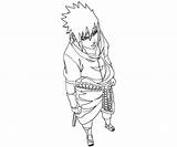 Coloring Sasuke Pages Line Library Clipart Uchiha Teenager Comments sketch template