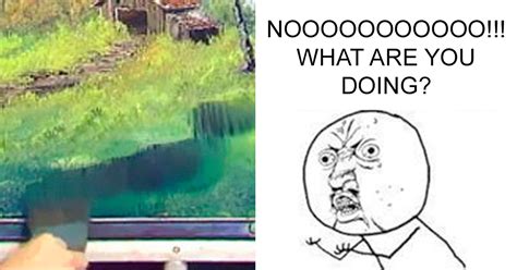25 Bob Ross Memes That Show He Truly Was The Best Demilked