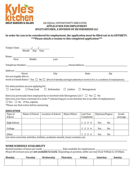 job application form examples  examples   sample printable