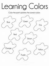 Colors Learning Coloring Pages Color Kids Educational Print Favorite Recommended sketch template