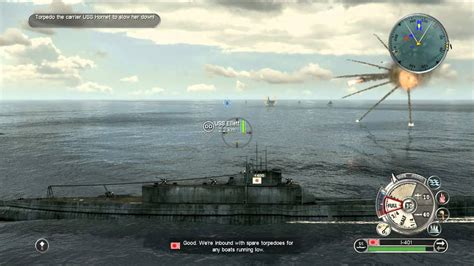 battlestations pacific submarine and battleship gameplay hd youtube