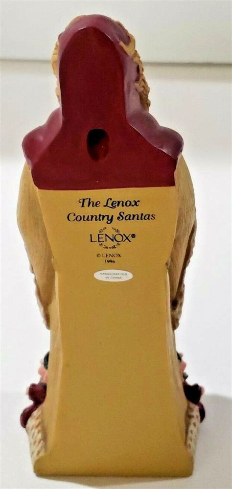 Lenox Country Santas Sculpture 1996 Wishing Star By Linda Horn Ebay