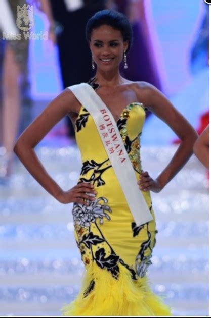 Matagi Mag Beauty Pageants Emma Wareus Miss World Botswana 2010