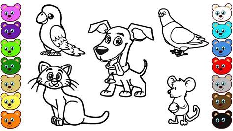 printable coloring sheets animals coloring pages  printable