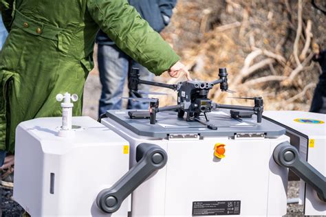 alaska department  transportation tests dji   drone dock