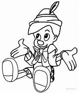 Pinocchio Coloring Pages Printable Cool2bkids Colouring Puppet Disney Kids Wooden sketch template
