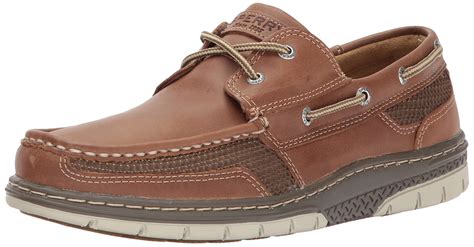 sperry sperry sts top sider tarpon ultralite mens tan boat shoes  dm  men