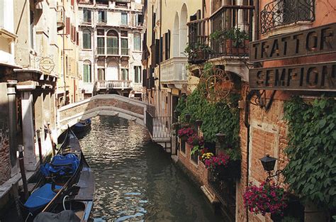 Canal Europe Italy Street Water Travel Venice Image