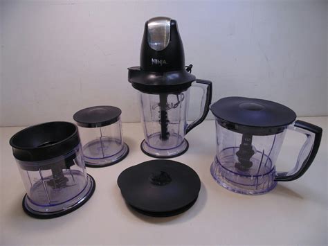 ninja qb euro master prep professional blender food processor  attachments ebay