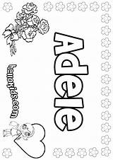 Coloring Pages Adele Color Print Addy Printable Hellokids Online Getcolorings sketch template