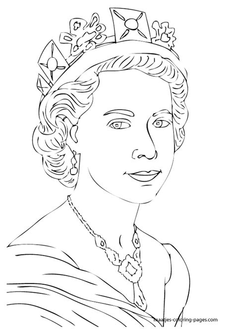 beautiful queen elizabeth queen drawing queen art princess coloring