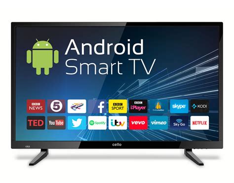 android smart freeview  hd led tv  wi fi cello electronics