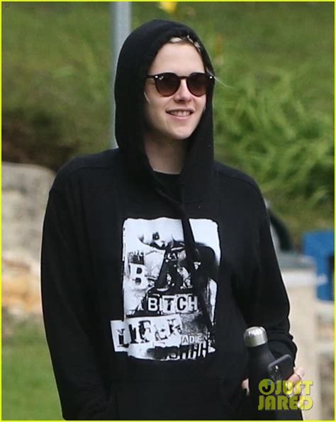 Kristen Stewart Spends Some Time At Empty Park With Friends Photo
