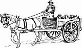 Wagon Drawing Oregon Trail Horse Clipart Getdrawings sketch template