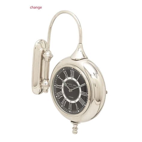 adorable stainless steel aluminum double wall clock clock wall clock
