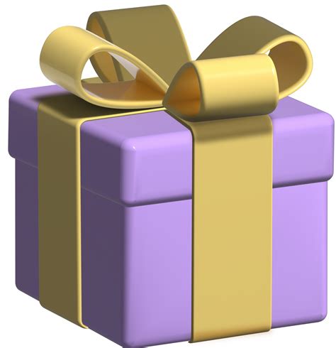 gift box icon christmas holiday purple gift wrap  png