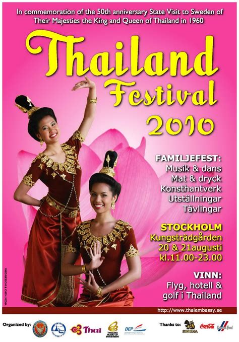 Samruai Thai Massage Blogg I Stockholm Thailand Festival