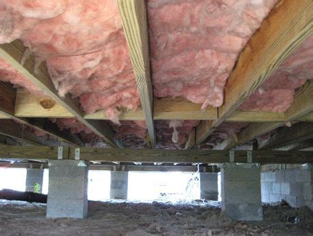 insulate  pier beam foundation home insulation