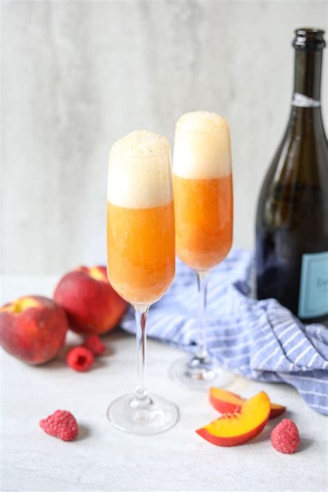 easy bellini cocktail recipe a mind full mom