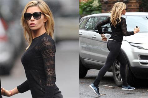 strictly s shrinking stars abbey clancy flaunts her tiny dancer s body in tight leggings