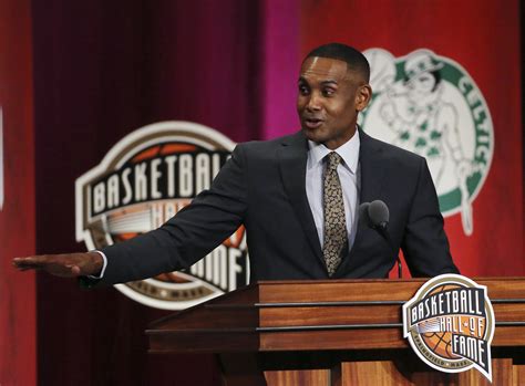 grant hill opens   basketball  hall  fame ceremony