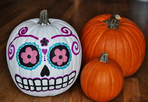 perfectly painted pumpkins  carve  halloween