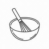 Baking Whisk sketch template
