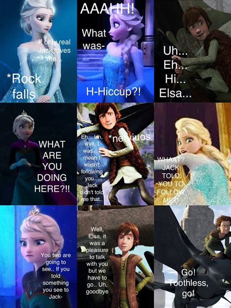 part 7 stupid hiccup elsa and jack jelsa forever pinterest hiccup we and ha ha