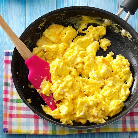 fluffy scrambled eggs recipe taste  home