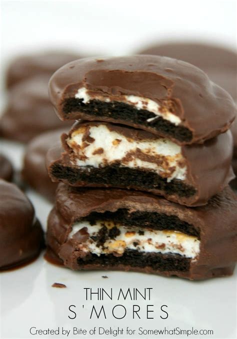 smores thin mint recipe homemade thin mints  simple
