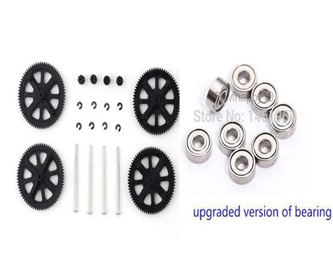 parrot ar drone   rc quadcopter spare parts motor gears shafts bearings  parts