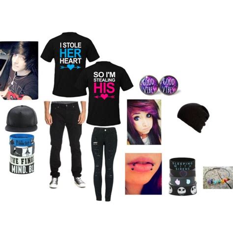 Adorable Emo Couple P By Ohmygawditscassy On Polyvore
