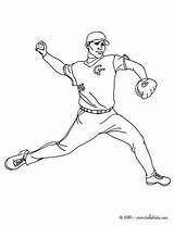 Beisbol Lanzador Pitcher Hellokids Imprimir Umpire League sketch template